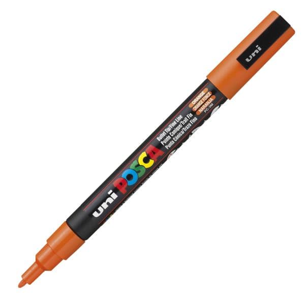 POSCA PC-3M FINE BULLET TIP – ORANGE