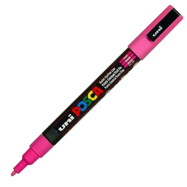 POSCA PC-3M FINE BULLET TIP – PINK