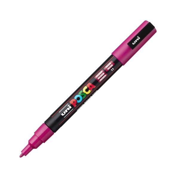 POSCA PC-3M FUCHSIA FINE BULLET TIP