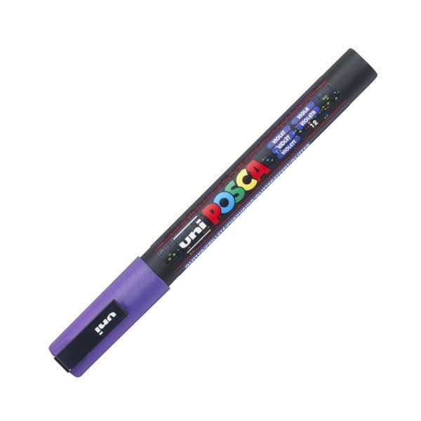 POSCA PC-3ML SPARKLING VIOLET FINE BULLET TIP