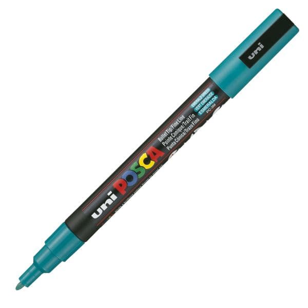 POSCA PC-3M FINE BULLET TIP – EMERALD GREEN