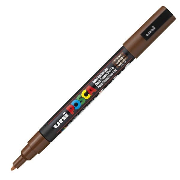 POSCA PC-3M FINE BULLET TIP – BROWN