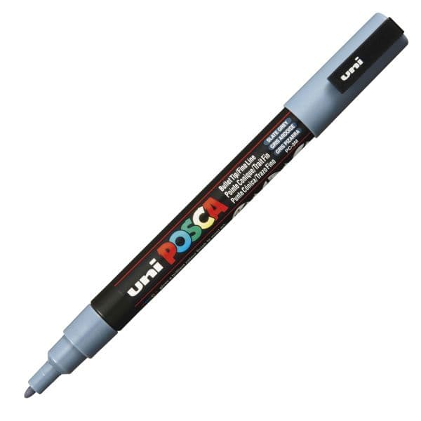 POSCA PC-3M FINE BULLET TIP – SLATE GREY