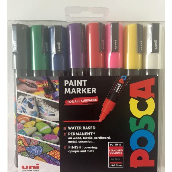PC-5M ROCK PAINTING PACK WLT 8