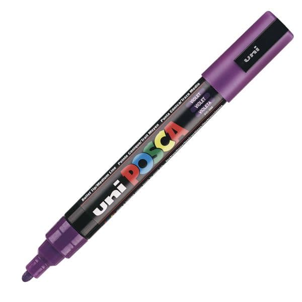 POSCA PC-5M MEDIUM BULLET TIP – VIOLET
