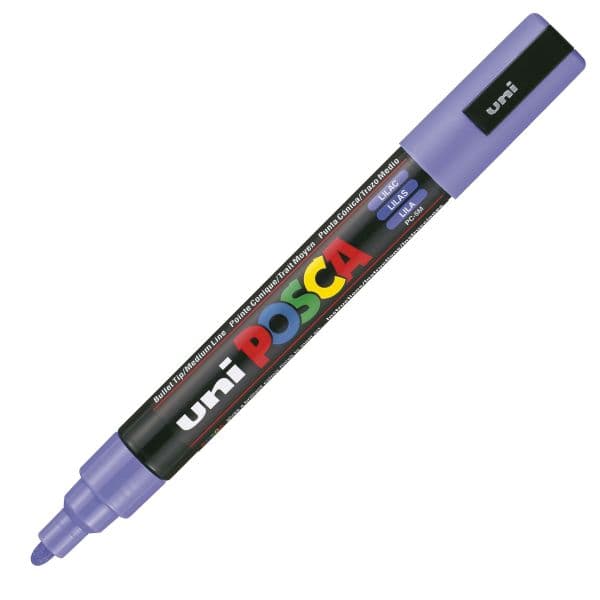 POSCA PC-5M MEDIUM BULLET TIP – LILAC