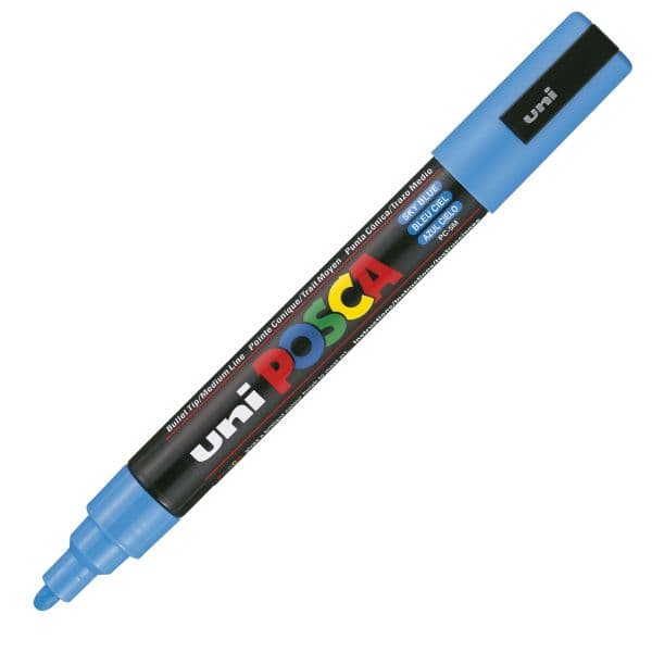 POSCA PC-5M MEDIUM BULLET TIP – METALLIC BLUE