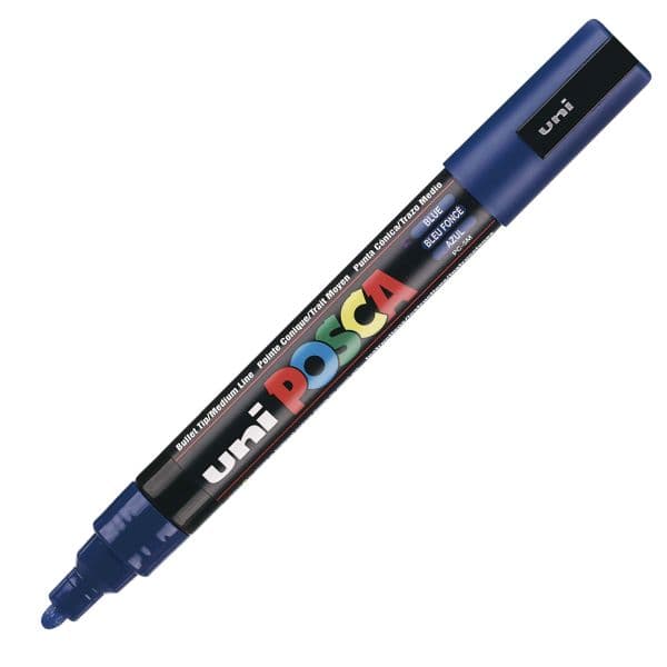 POSCA PC-5M MEDIUM BULLET TIP – BLUE