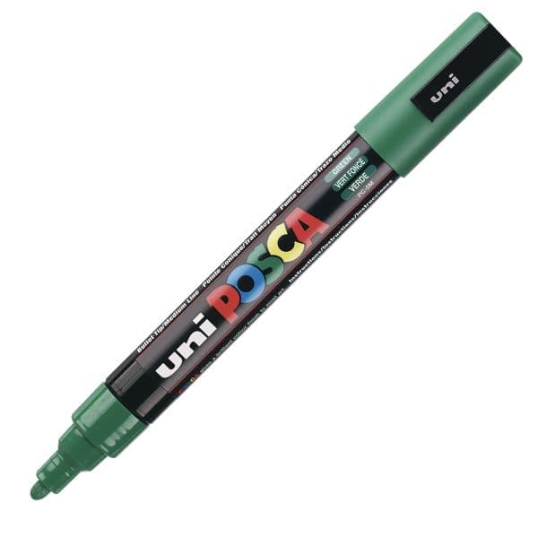 POSCA PC-5M MEDIUM BULLET TIP – EMERALD GREEN