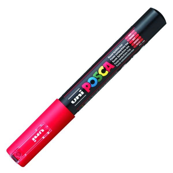 POSCA PC-1M EXTRA-FINE BULLET TIP – RED
