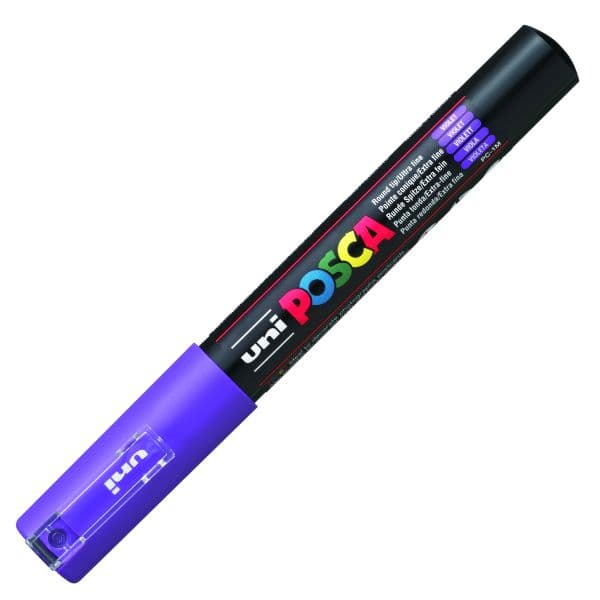POSCA PC-1M EXTRA-FINE BULLET TIP – VIOLET