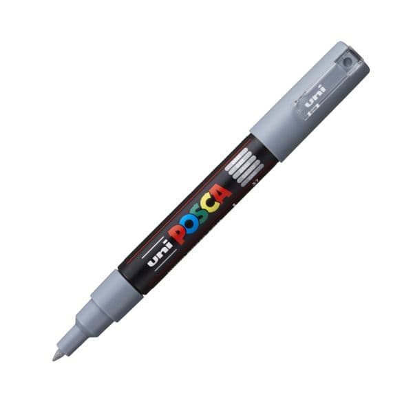POSCA PC-1M EXTRA-FINE BULLET TIP GREY