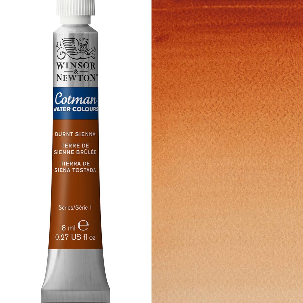 Cotman Watercolour 8ml - Burnt Sienna