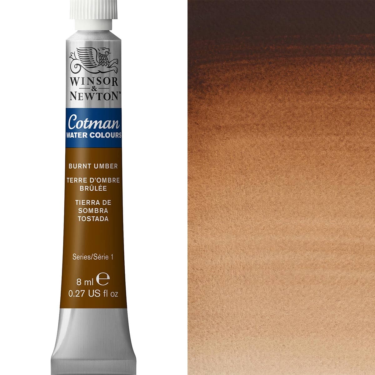 Cotman Watercolour 8ml - Burnt Umber