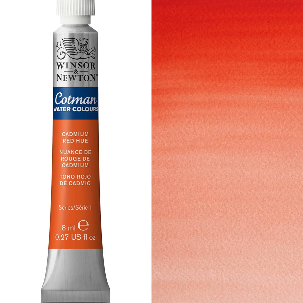 Cotman Watercolour 8ml - Cadmium Red Hue