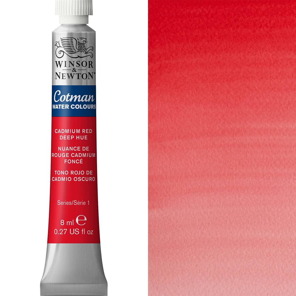 Cotman Watercolour 8ml - Cadmium Red Deep Hue