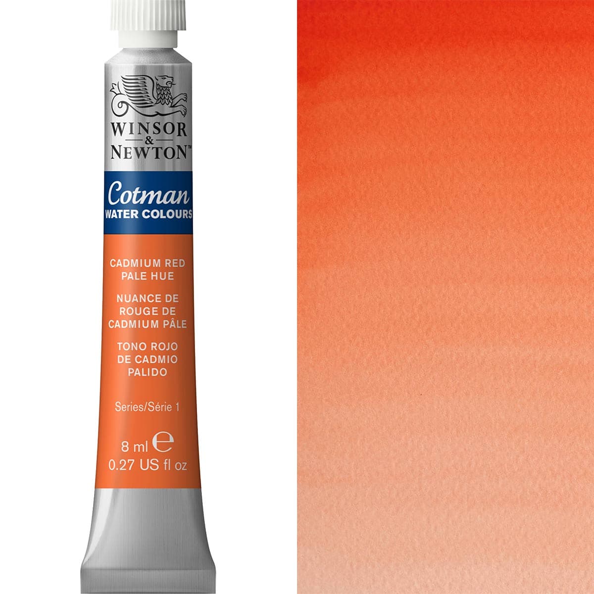 Cotman Watercolour 8ml - Cadmium Red Pale Hue