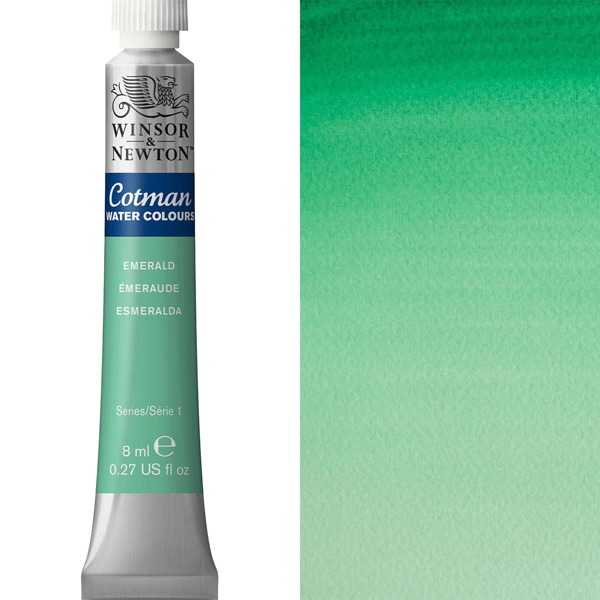 Cotman Watercolour 8ml - Emerald