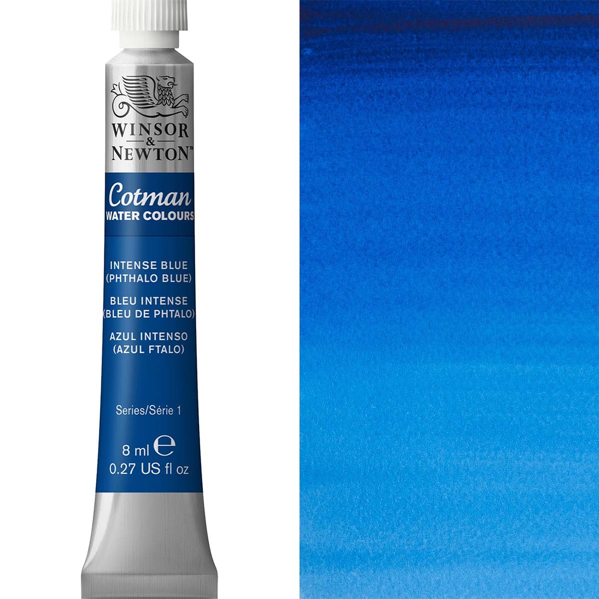 Cotman Watercolour 8ml - Intense Blue (Phthalo Blue)