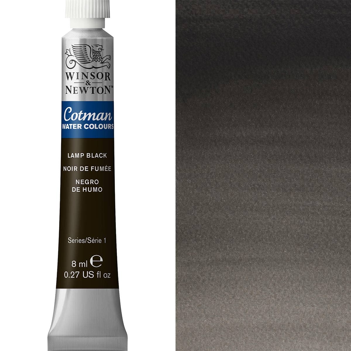 Cotman Watercolour 8ml - Lamp Black