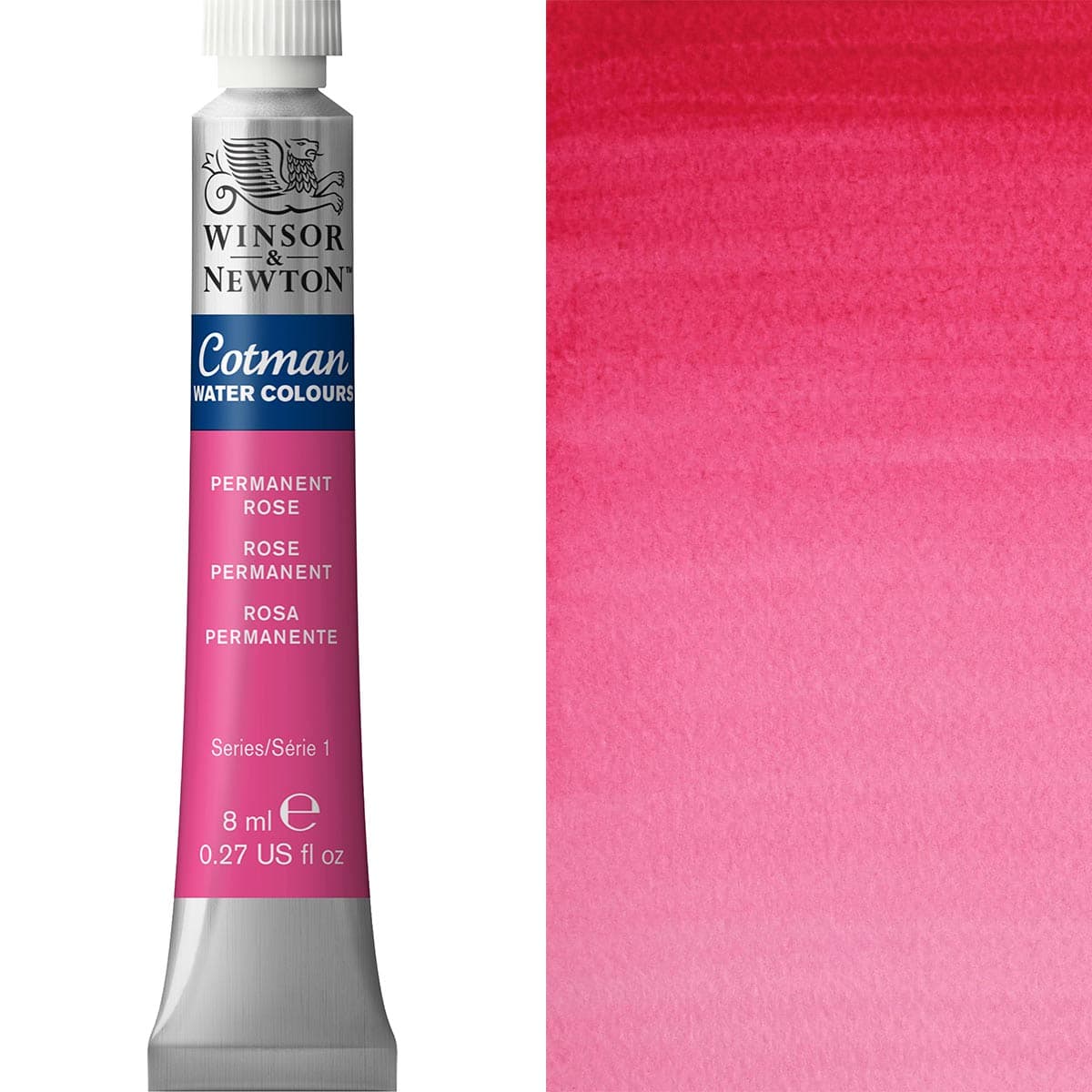 Cotman Watercolour 8ml - Permanent Rose