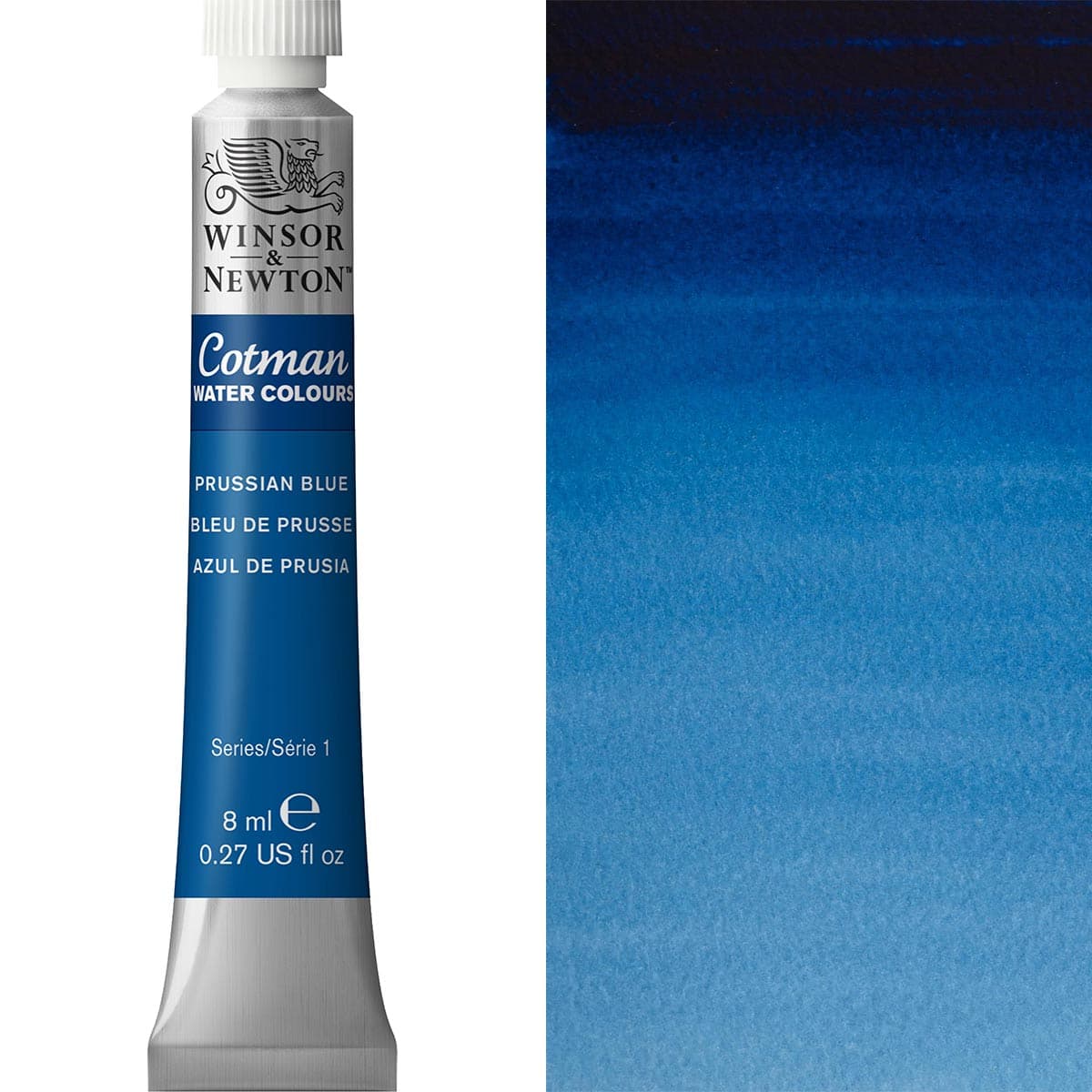 Cotman Watercolour 8ml - Prussian Blue