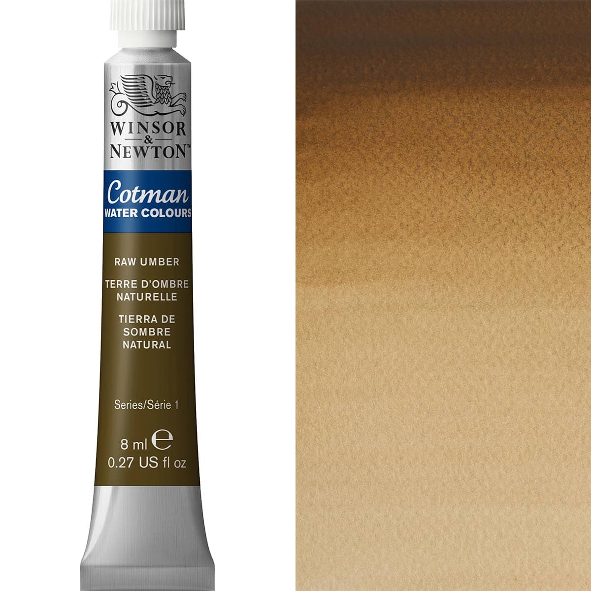 Cotman Watercolour 8ml - Raw Umber