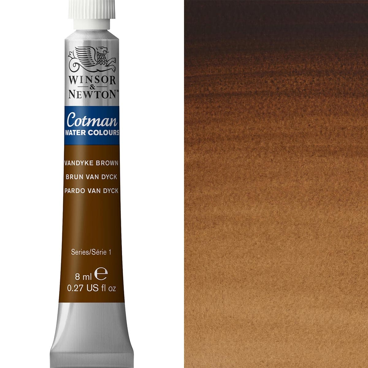 Cotman Watercolour 8ml - Vandyke Brown