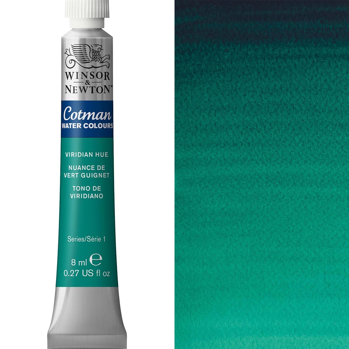 Cotman Watercolour 8ml - Viridian Hue