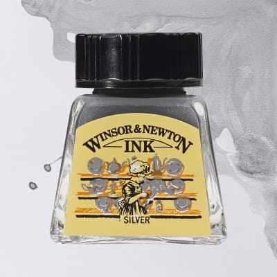 14ml Silver Ink