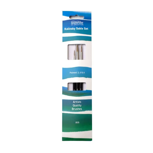 Seawhite Kolinsky Sable Brush Set