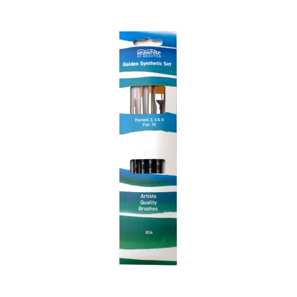 Seawhite Golden Synthetic Brush Set (BS6)