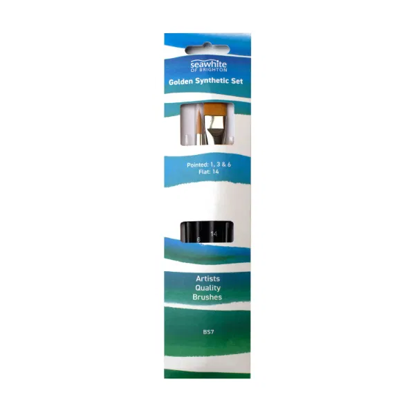 Seawhite Golden Synthetic Brush Set (BS7)