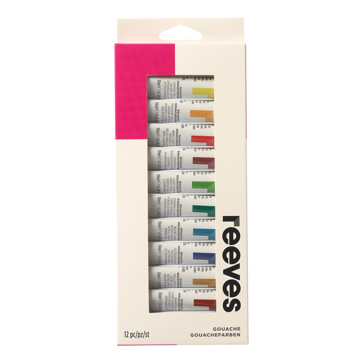 Reeves 12 Fine Gouache Set
