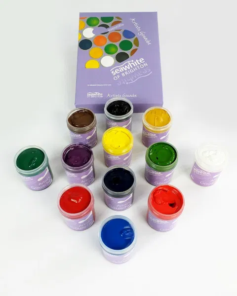 Seawhite Super Gouache Paint Set