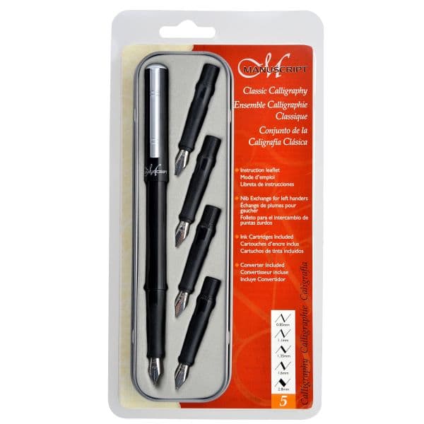 CLASSIC CALLIGRAPHY SET MC1185L LEFT HANDED