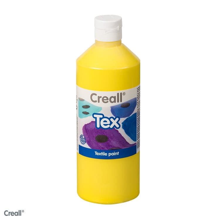 Creall 250ml Textile Paint Yellow