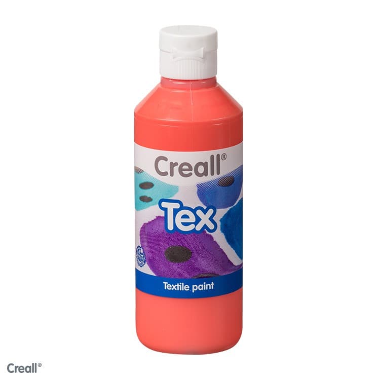 Creall 250ml Textile Paint Orange