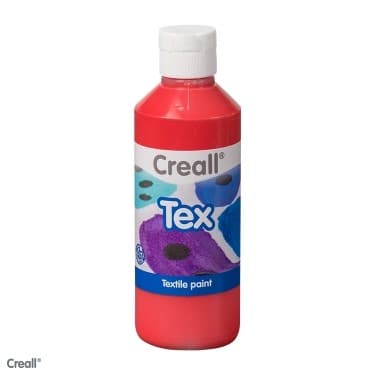 Creall 250ml Textile Paint Red
