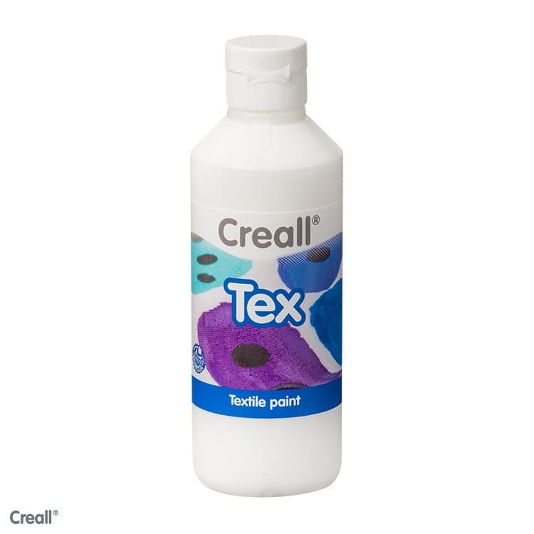 Creall 250ml Textile Paint White
