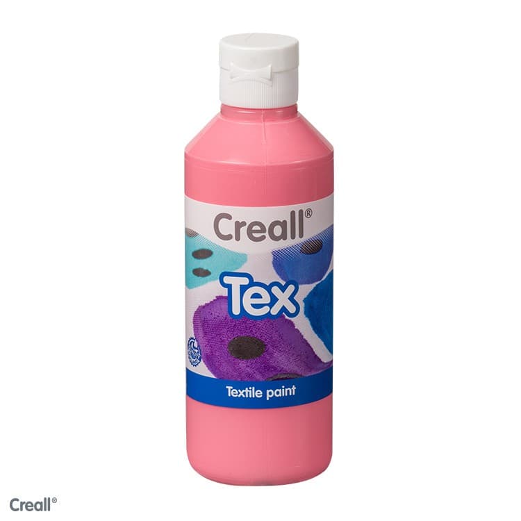 Creall 250ml Textile Paint Pink