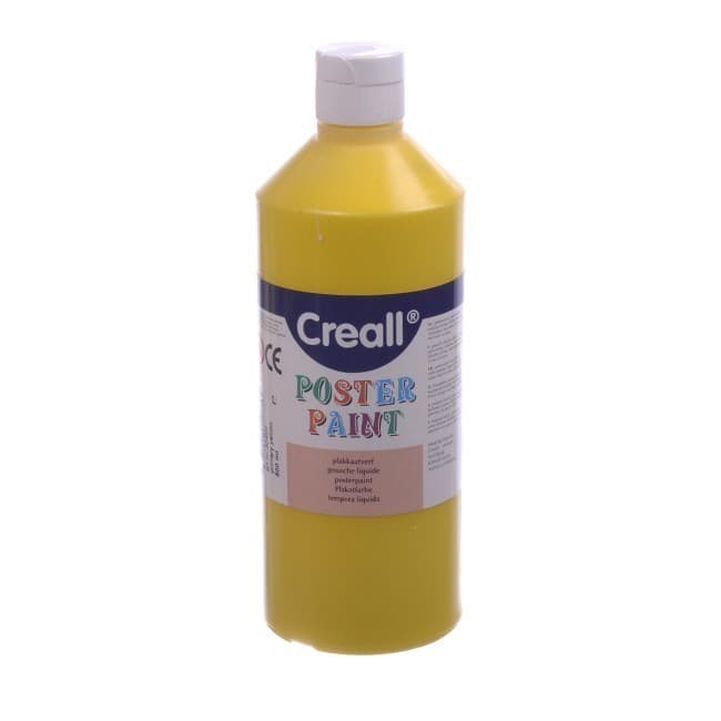 Creall Poster Paint 500ml Light Yellow