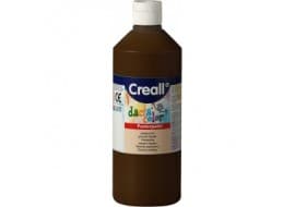 Creall Poster Paint 500ml Dark Brown
