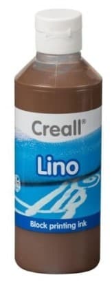 Creall Lino Paint 250ml - Brown