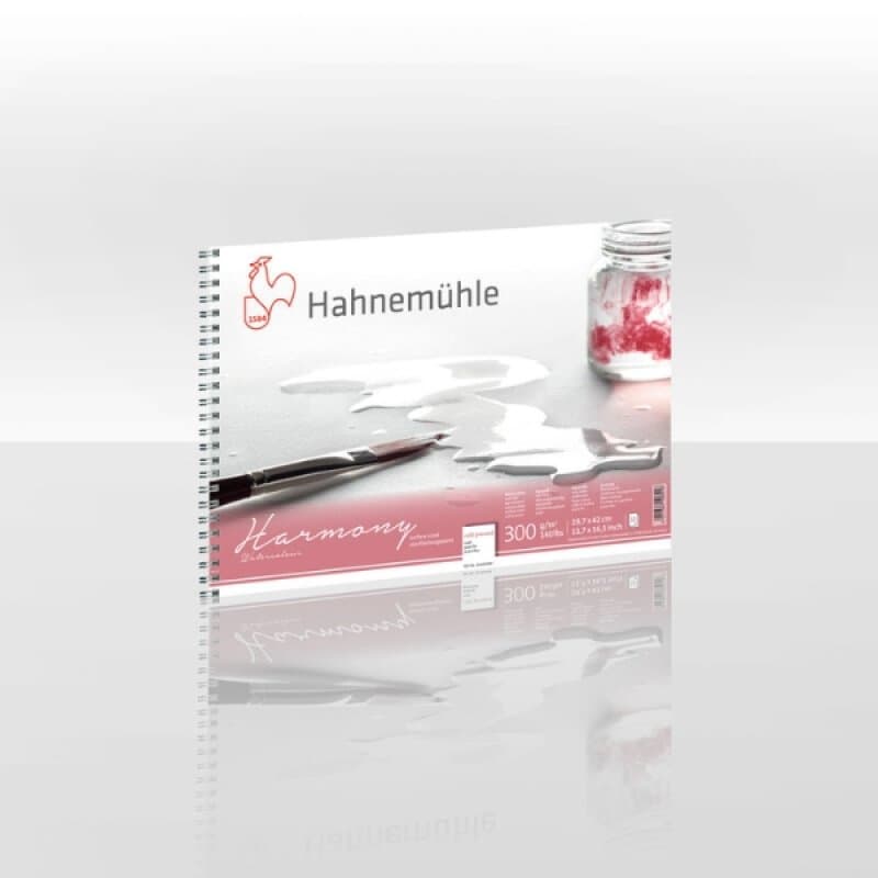 Harmony Watercolour Spiral Pad 300gsm | A3 (Cold Pressed)