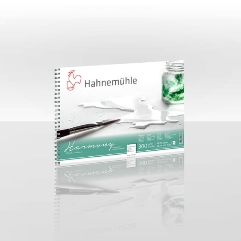 Harmony Watercolour Spiral Pad | A3 (Hot Pressed)