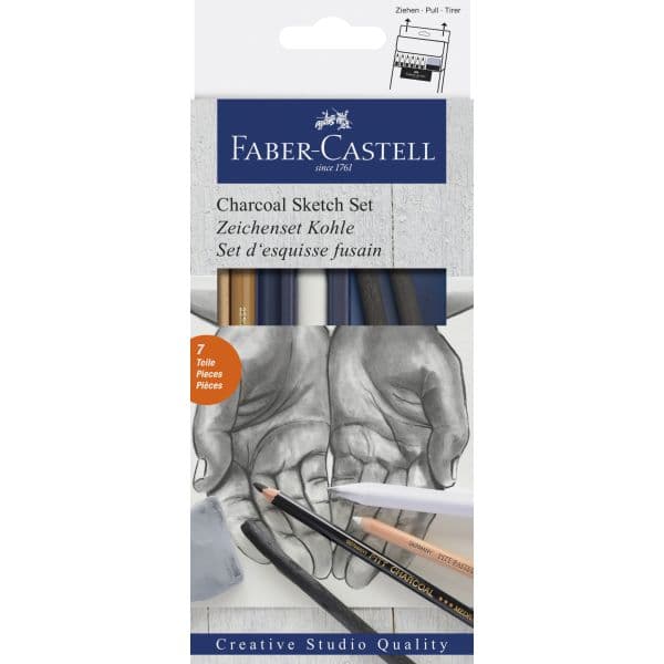 CHARCOAL SKETCH SET 7pc