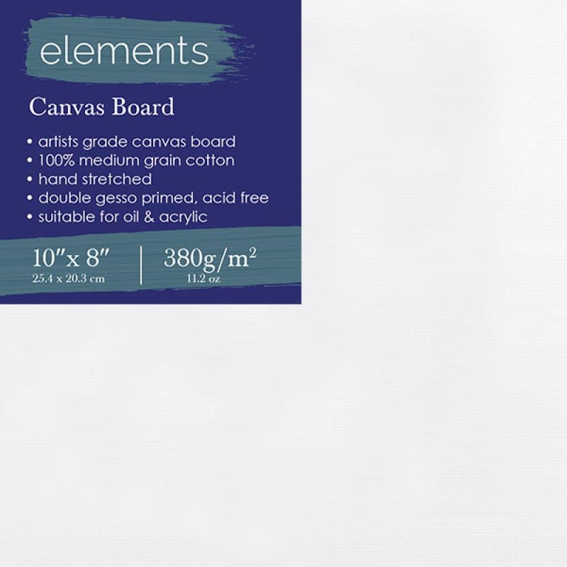 elements Canvas Board 10" x 8" (25.4 x 20.3cm)