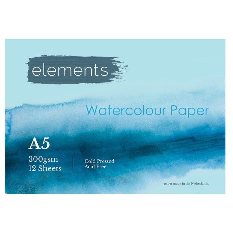 Elements Watercolor Pad A5