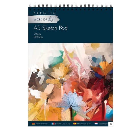 A5 Artists Easynote Sketch Pad